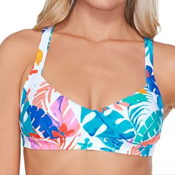 🐠RAISINS BRAND NEW BIKINI TOP SIZE S - Picture 1 of 6